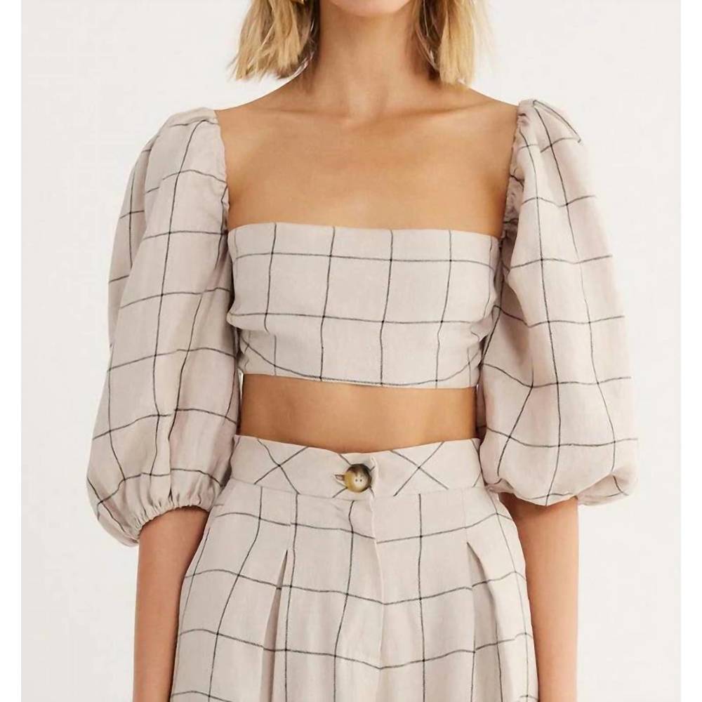 NEW RUMER quinn crop in ivory